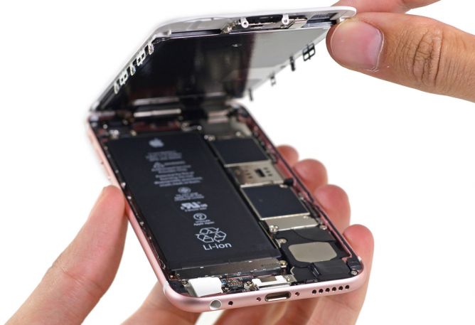 Pembongkaran iPhone 6S Tunjukkan Baterai yang Lebih Kecil 