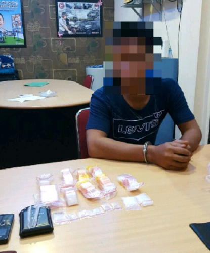 Mengaku Baru 2 Bulan Jualan Narkoba, Pemuda di Pekanbaru Ini Ternyata Peroleh 8 Paket Sabu dari Aban