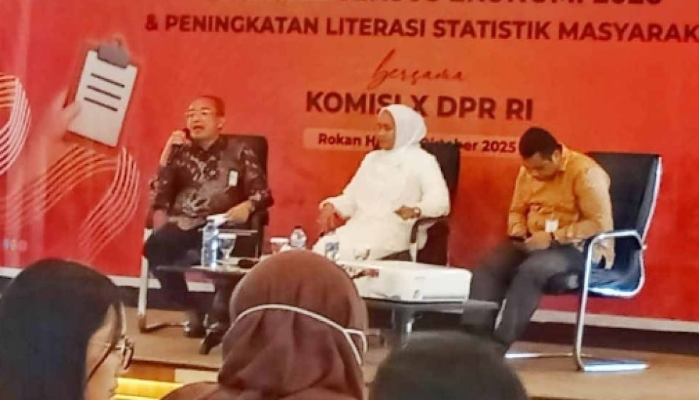BPS Rokan Hilir Perkuat Data Ekonomi Lewat Sensus 2026, Libatkan Masyarakat dan Legislatif 