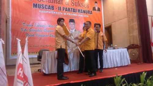 Terpilih Secara Aklamasi, Rosi Atali Pimpin Hanura Kuansing 