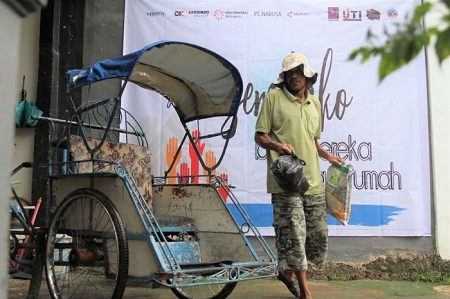 Meninggal di Atas Becak, Seorang Pria Reaktif Covid-19