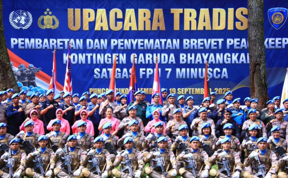 Indonesia Kirim Pasukan Elite ke Afrika Tengah: Misi Perdamaian FPU 7 MINUSCA 