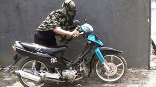 Gelapkan Motor Tukang Ojek, Warga Hulu Kuantan Kuansing Kembali ke Jeruji Besi 