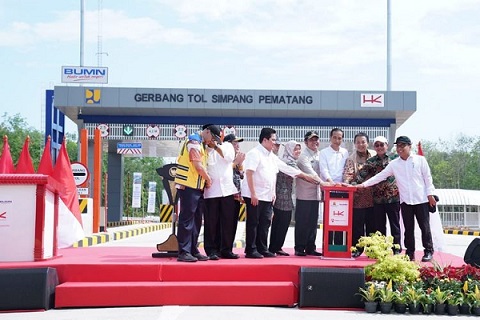 Dukung Konektivitas Lampung - Sumsel Tol Terpanjang di Indonesia Diresmikan
