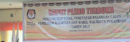 Pasbalon Dastryani-Said Usman Tidak Lolos, Empat Pasangan Siap Bersaing di Pilwako Pekanbaru