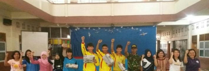 Koramil 02/Tebing Tinggi Isi MOPD Siswa Dengan PBB