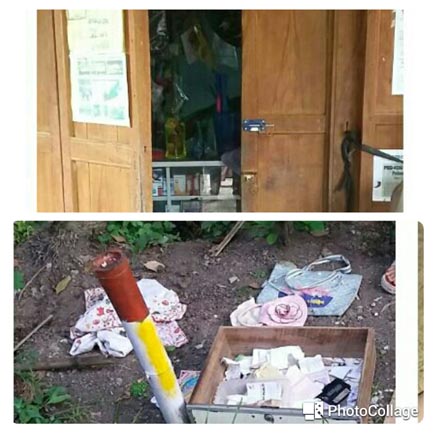 Maling Bongkar Warung Kelontong di Pelangiran, Inhil 