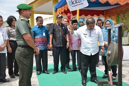 Bupati Bengkalis Canangkan Kesatuan Gerak PKK-KB Kes di Pinggir 