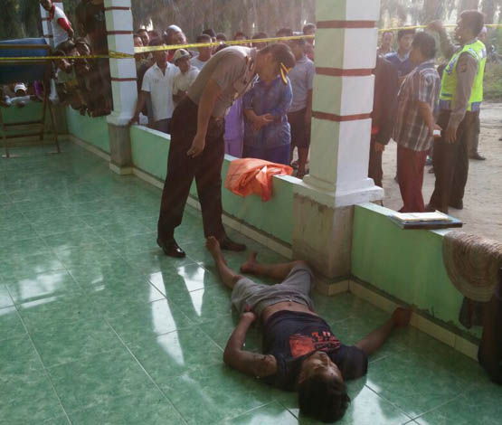 Seorang Pemuda Ditemukan Tewas di Teras Masjid di Kandis 