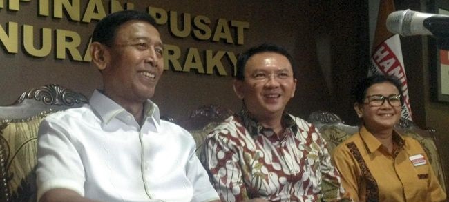 Hanura Tanyakan Jalur Pilihan Ahok untuk Pilkada 2017 