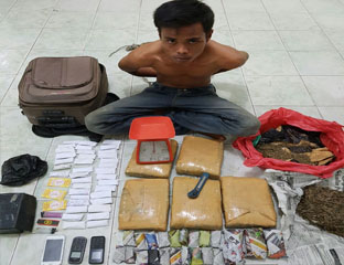 Pria Pengangguran di Siak Dicokok Bersama 6 Kg Ganja 