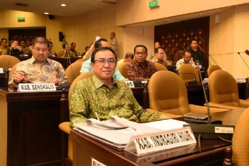 MoU dengan DPD RI, Administrasi Pembentukan DOB Insel dan Inhut Sampai pada Tahap Akhir