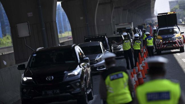 Total 35.945 Kendaraan Diminta Putar Balik karena Ingin Mudik 