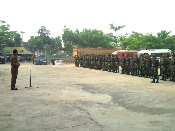 Bupati Rohil Apresiasi kepada Kodam I Bukit Barisan