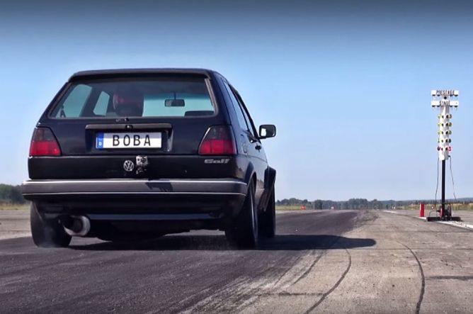 Volkswagen Golf MK2 Buas 1.233 DK, Olahan Boba Motoring 