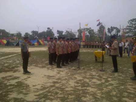 Bupati Suyatno Lantik Majelis Pembimbing Saka Bhayangkara 