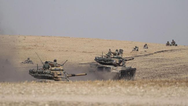 Bentrok dengan Turki, Lima Tentara Suriah Dilaporkan Tewas 