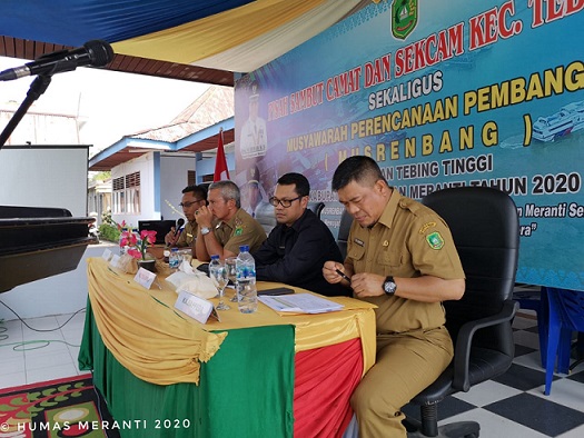 Buka Musrenbang Kecamatan Tebing Tinggi, Wabup Minta Camat dan OPD Mampu Ciptakan Selatpanjang yang 