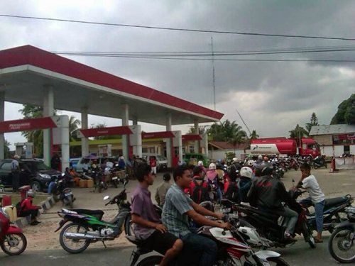 SPBU di Duri Tak Lagi Sediakan Premium, Konsumen Dialihkan Gunakan Pertalite 