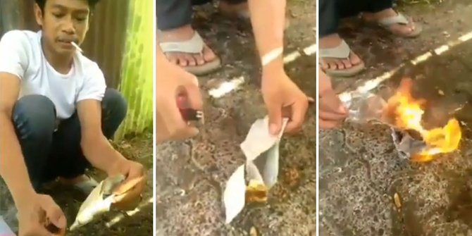 Setelah Perusakan Motor Sendiri, Beredar Video Bakar STNK 
