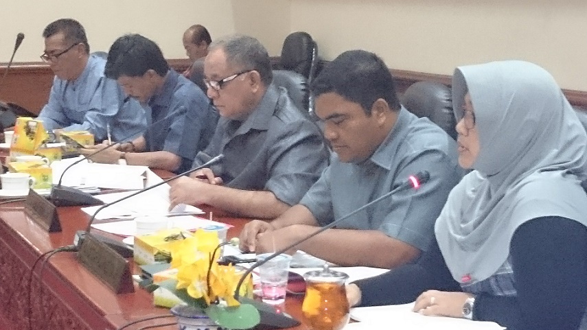 Komisi A DPRD Provinsi Riau Sambut Kunjungan Kerja DPRD Kota Padang Panjang 