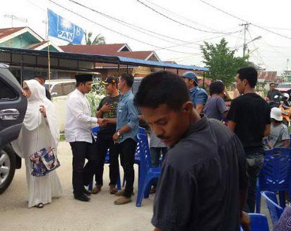Pilkada Dumai, Abdul Kasim-Nuraini Dekati Masyarakat dengan Dialog