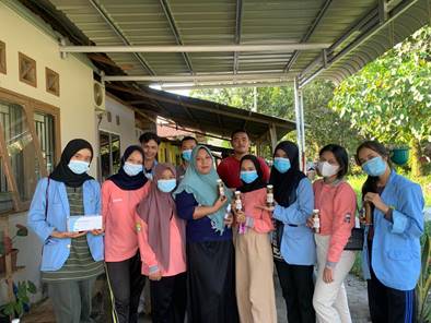 Mahasiswa UNRI Sukses Lakukan Pengabdian Kukerta di Desa Tarai Bangun 