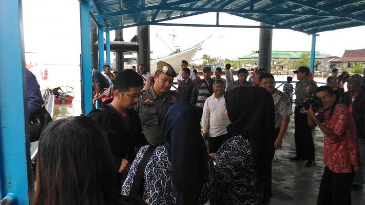 Idul Adha 1437 H, BKPP Meranti Sidak PNS ke Pelabuhan