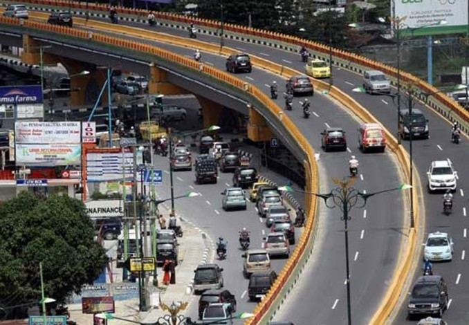 Pencopotan Relief Melayu di Dua Flyover Pekanbaru Masih Dikaji 
