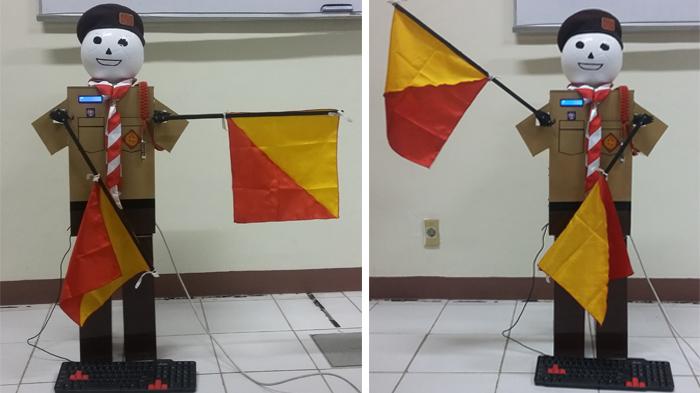 Mahasiswa PCR Ciptakan Laser Harpa, Main Tanpa Dipetik