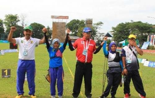 Etika Sabet 3 Emas 1 Perunggu, Atlit Panahan Lampaui Target Riau 
