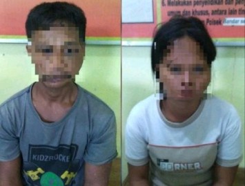 Pasutri di Pelalawan Kompak Merampok dan Membunuh 