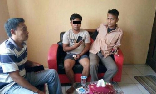 Akhirnya Tersangka Pencurian Dana UED SP Desa Simpang Kota Medan Kelayang Inhu Diciduk