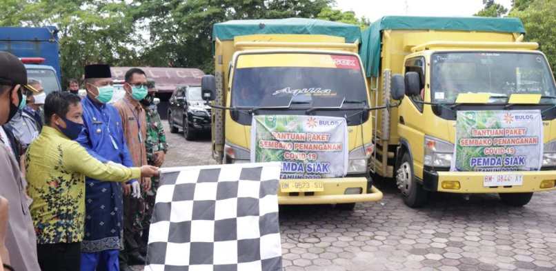 1.276 KK,Warga se-Kecamatan Sungai Apit Terima BLT Pusat Tahap II 