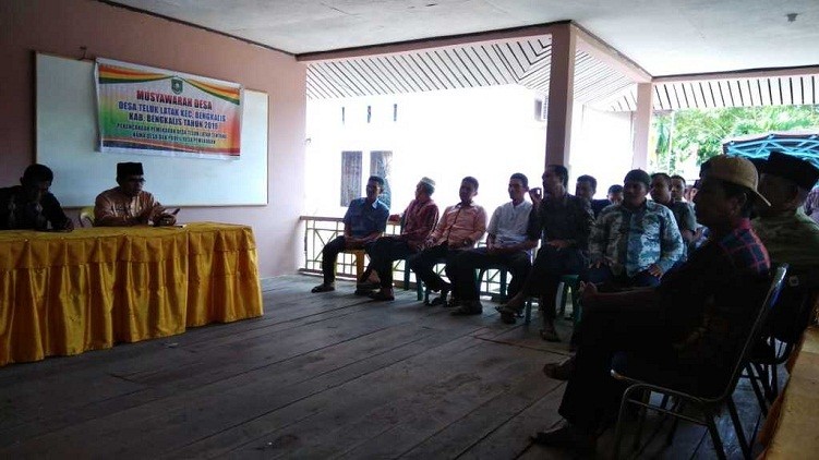 Masyarakat Teluk Latak Bengkalis akan Ajukan Pemekaran Desa
