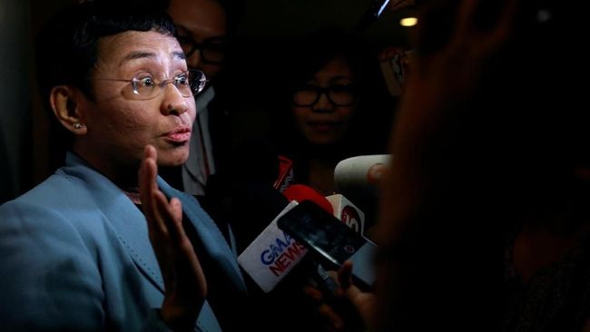 Bos Rappler Sebut Penahanannya Parodi Peradilan 