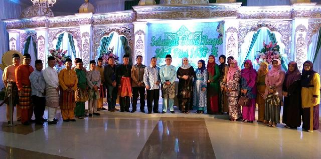 Bupati Meranti dan Muspida Silahturahmi Bersama Gubri, Kapolda Riau serta Danrem 