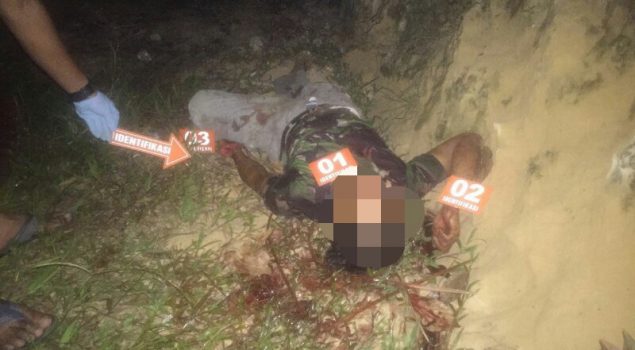 Sadis, Warga Pondok 3 PT AIP Perawang Tewas Dibacok Adik Ipar