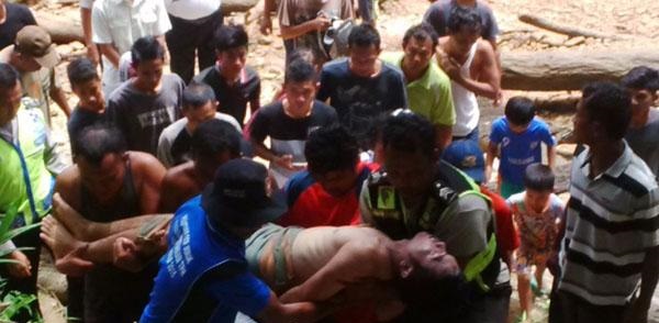 Cari Ikan, Seorang Pemuda Tenggelam di Sungai Kampar Rantau Berangin 