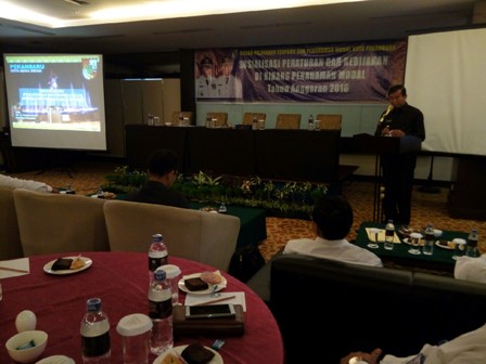 BPTPM Gelar Sosialisasi Peraturan Kebijakan tentang Penanaman Modal