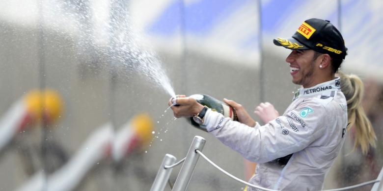 Setiap Hari Lewis Hamilton Digaji Rp1,7 M