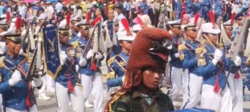 Gelar Atraksi di Kantor Gubernur Riau, Gita Dirgantara Promosi Akademi Angkatan Udara 