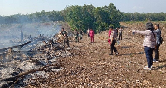 4.376 Hektare Lahan Terbakar di Riau, 20 Pelaku Ditetapkan Tersangkatex foto: ilustrasi.cakaplah.com