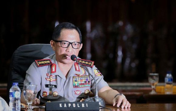 Kapolri Singgung Gaji Polisi Jauh di Bawah KPK