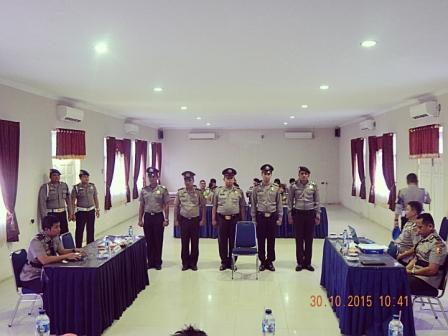 Langgar Kode Etik, Empat Personel Polres Kampar Dipecat
