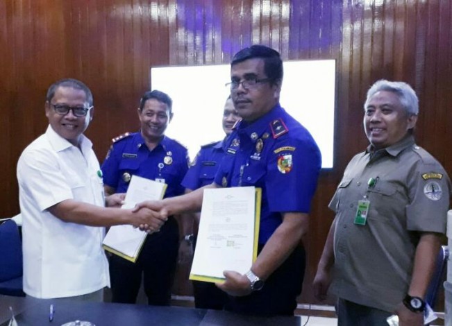 BBKSDA Riau dan Damkar Sepakat Lindungi Masyarakat dan Satwa di Pekanbaru