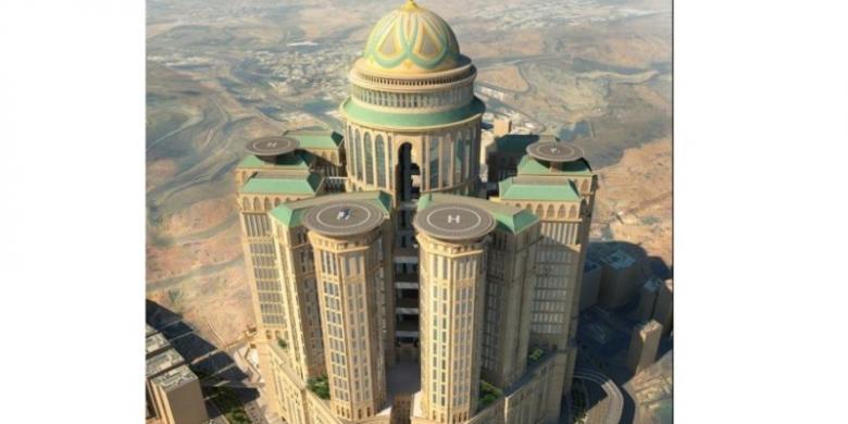 Hotel dengan 10.000 Kamar Dibuka di Mekkah Tahun Depan 