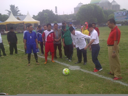 Plt Sekda Buka Open Turnamen Sepak Bola MPPP Cup III 