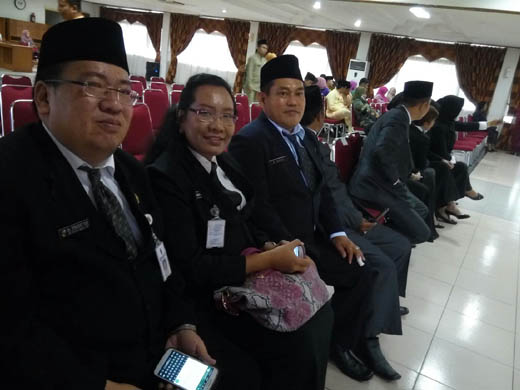 Sekdako Pekanbaru Lantik Delapan Kapus dan Tiga Pejabat Struktural 