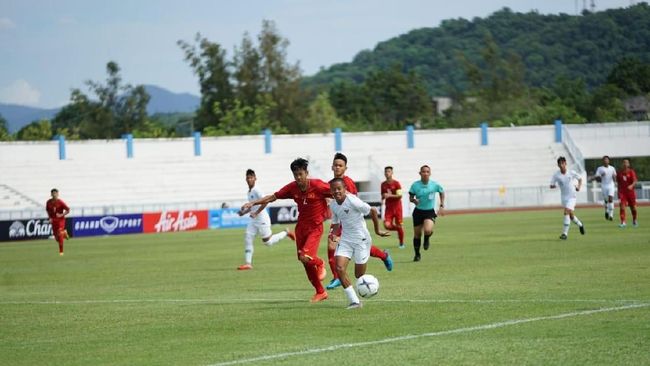 Timnas Indonesia U-15 Unggul atas Singapura 1-0 di Babak I 